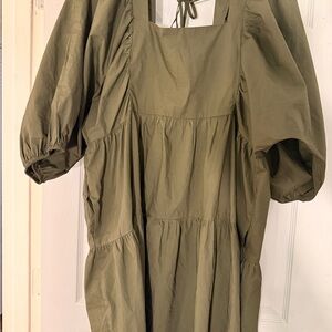 A New Day Lightweight XXL Green Summer Dress